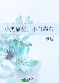 小黑靠左,小白靠右