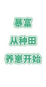 暴富,從種田養崽開始
